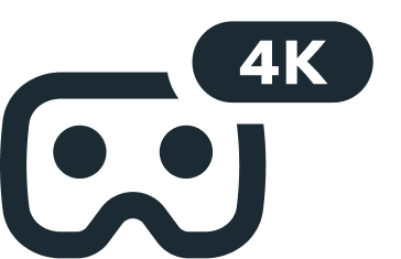 Black icon of a gaming headset